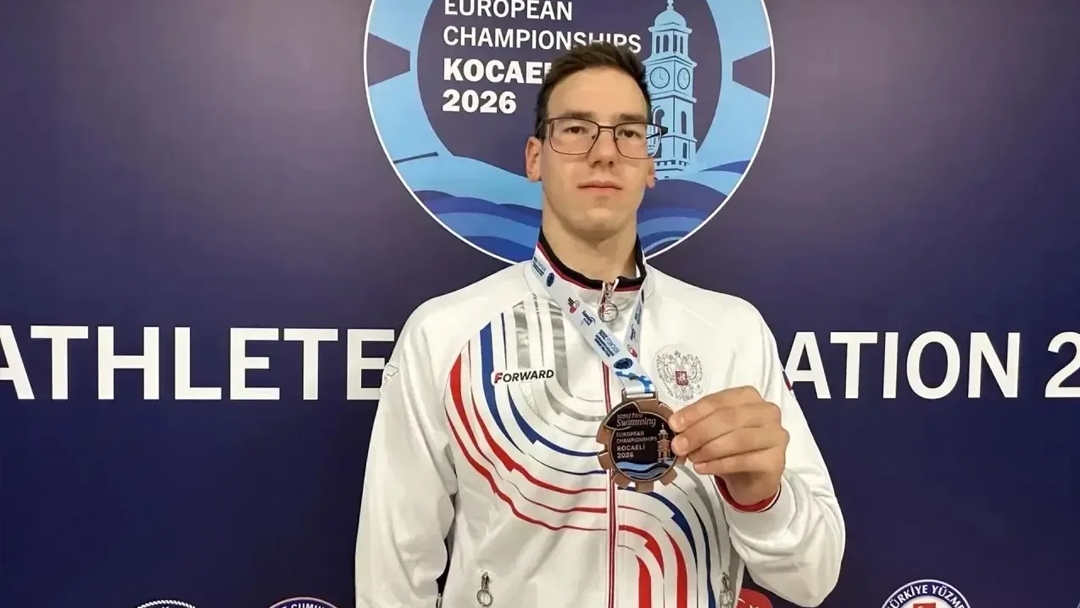 Спортсмен из Марий Эл завоевал бронзу на Чемпионате Европы по паралимпийскому плаванию