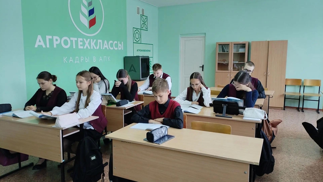 В Шелангерской школе второй год работает агротехнологический класс