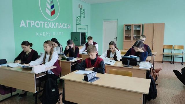 В Шелангерской школе второй год работает агротехнологический класс