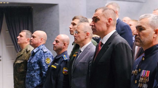 Юрий Зайцев поздравил сотрудников Управления Росгвардии по Марий Эл с 10-летием ведомства