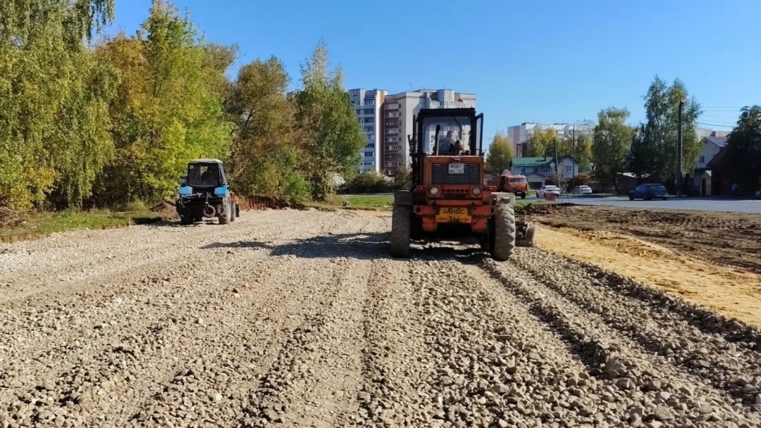 В Йошкар-Оле продолжают обустраивать парк «Тарханово»