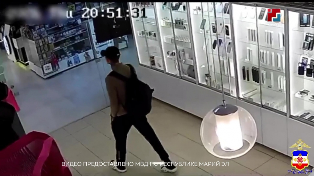 В Йошкар-Оле задержали вора, орудовавшего в магазинах электроники — сводка 112
