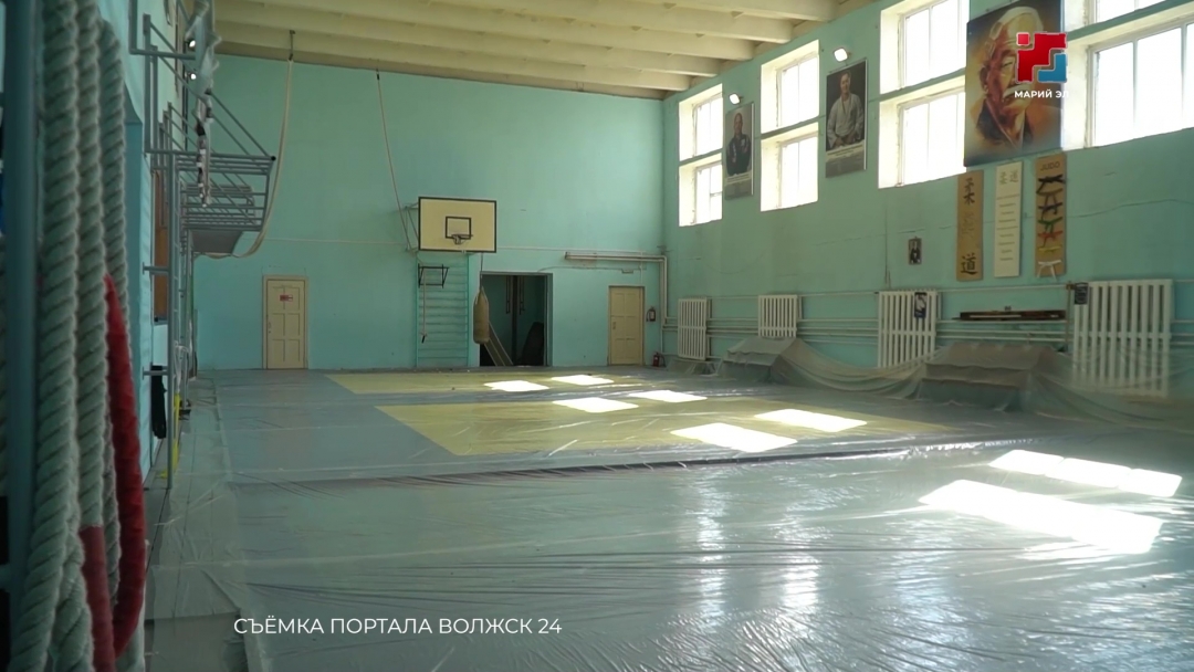 Юные дзюдоисты из Волжска вернутся в родной зал после ремонта крыши