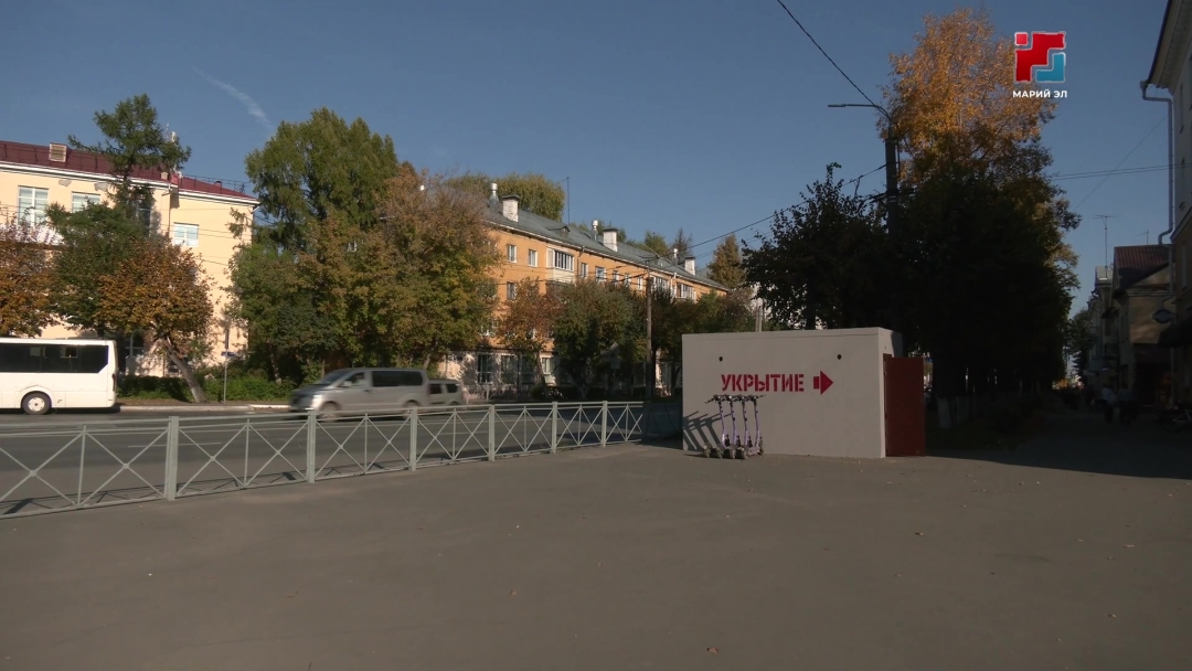 В Йошкар-Оле устанавливают модульные бетонные укрытия в общественных местах