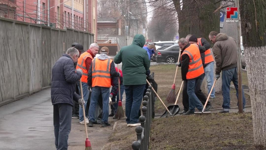 В Йошкар-Оле стартует месячник по уборке города