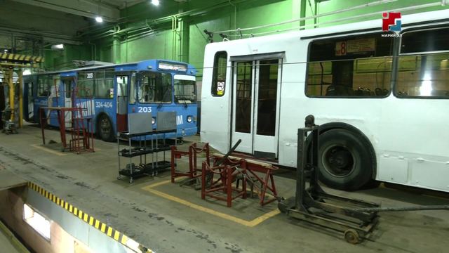 В Йошкар-Оле подвели итоги пилотного проекта по повышению производительности труда в троллейбусном парке