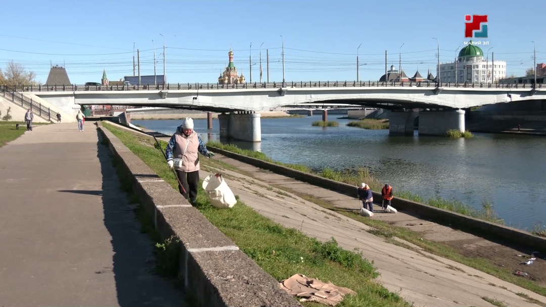 В Йошкар-Оле стартовал осенний марафон чистоты
