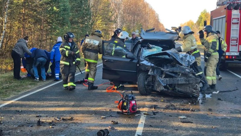В Моркинском районе Марий Эл в ДТП погибли два человека