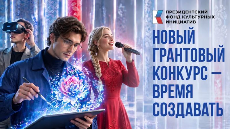 Президентский фонд культурных инициатив объявил новый грантовый конкурс
